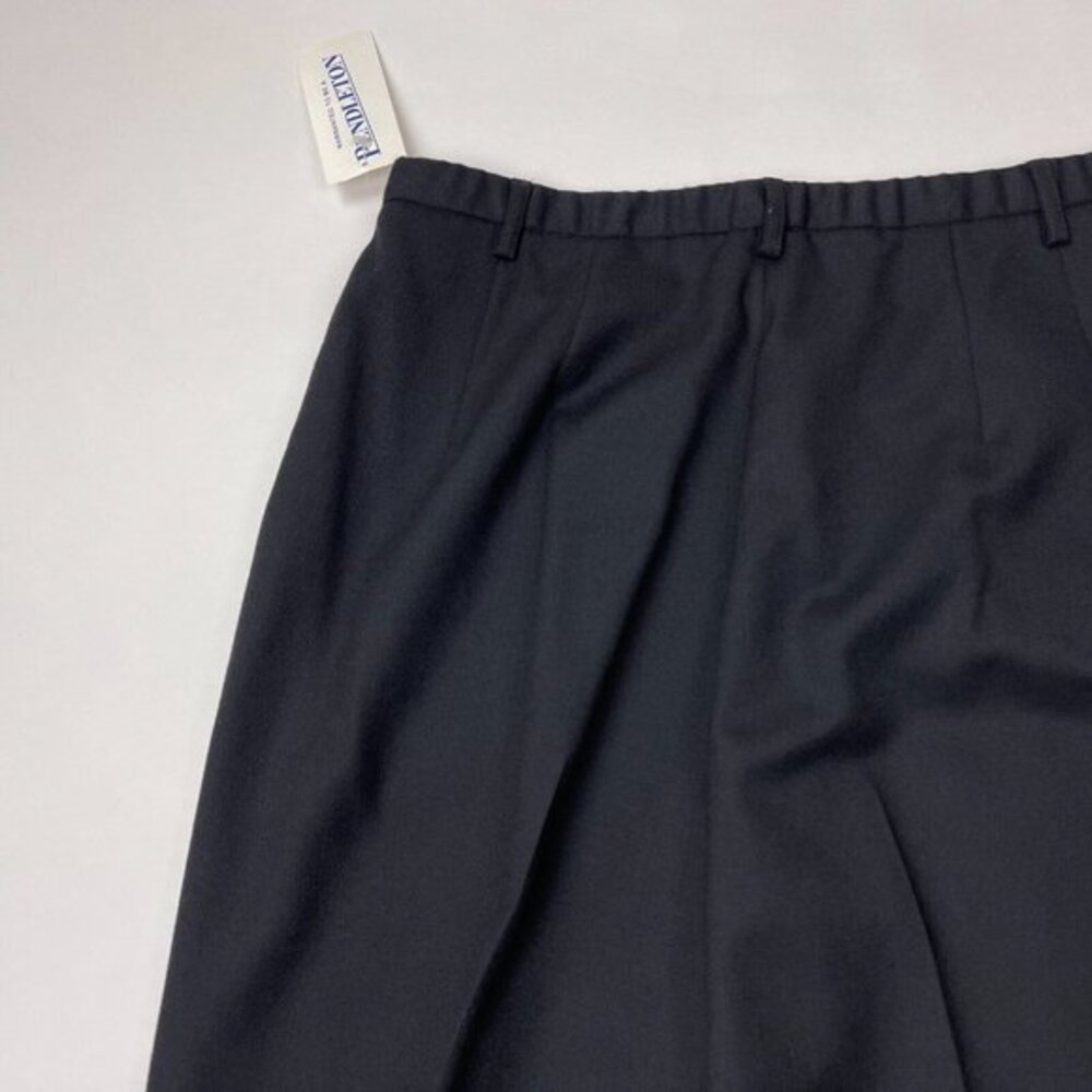 Pendleton 100% Virgin Wool Pants Lined Pockets Fl… - image 11